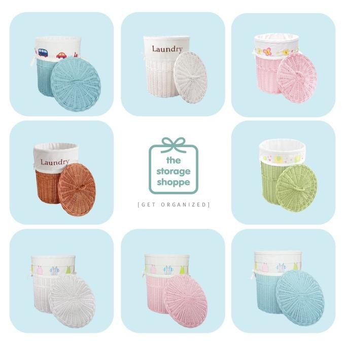 Laundry Hamper Besar/Keranjang Baju Kotor