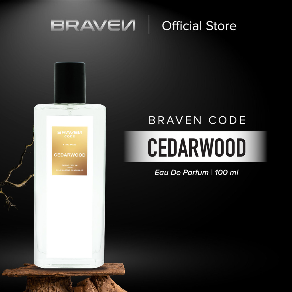 Braven Code Eau De Parfum Cedarwood 100ml - Parfum Pria