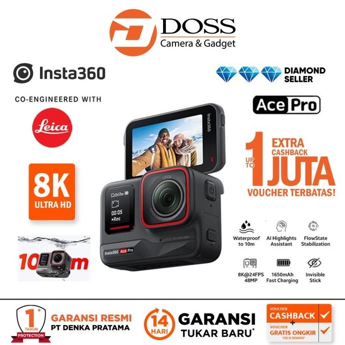 Insta360 Ace Pro Action Camera Insta 360 Acepro Action Cam