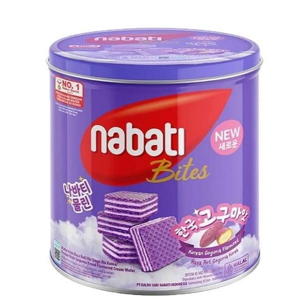 

NABATI WAFER KOREAN GOGUMA TIN 240 GR