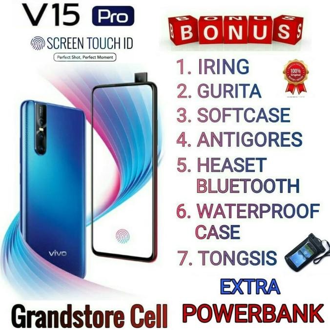 Vivo V15 Pro Ram 6/128 Gb Garansi Resmi Vivo Indonesia