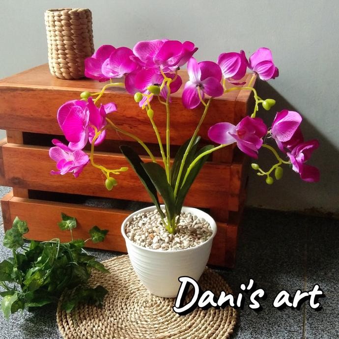 Buket Anggrek Grup/ Anggrek Palsu/ Anggrek Plastik/ Anggrek Artificial