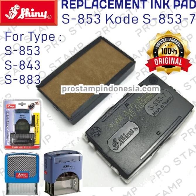 

Sale Bantalan Stamp / Replacement Shiny S 843/S 853/S 883
