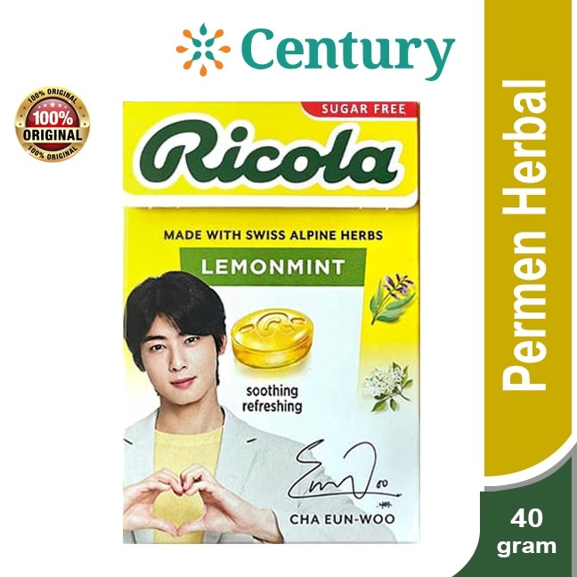 

RICOLA LEMON MINT 40GR SF / PERMEN / MAKANAN RINGAN