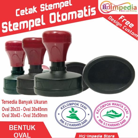 

Sale Cetak Stempel Otomatis Bentuk Oval Panjang | Stempel Bisa 1-5 Warna