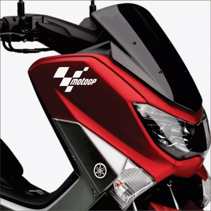 Sticker motorgp body motor nmax pcx stiker motor gp - Putih