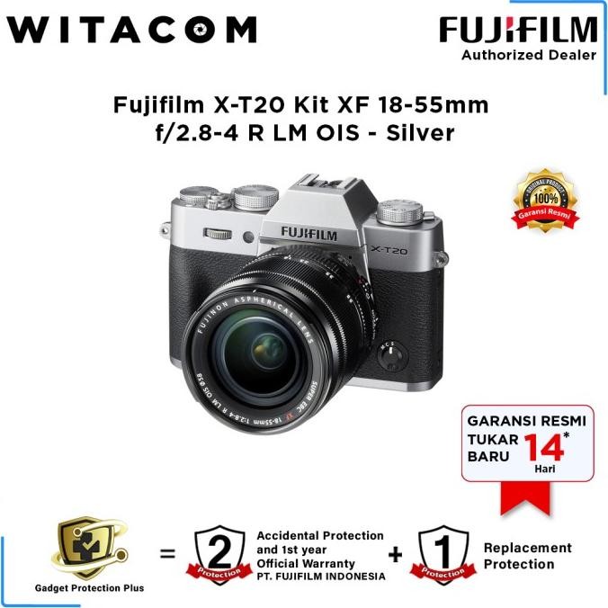 Fujifilm X-T20 / Xt20 Kit Xf18-55Mm F2.8-4 - Silver