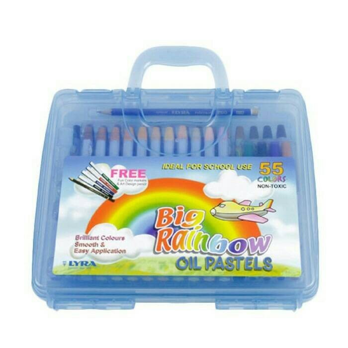 

TERBARU! Oil pastel 55 colours GIOTTO