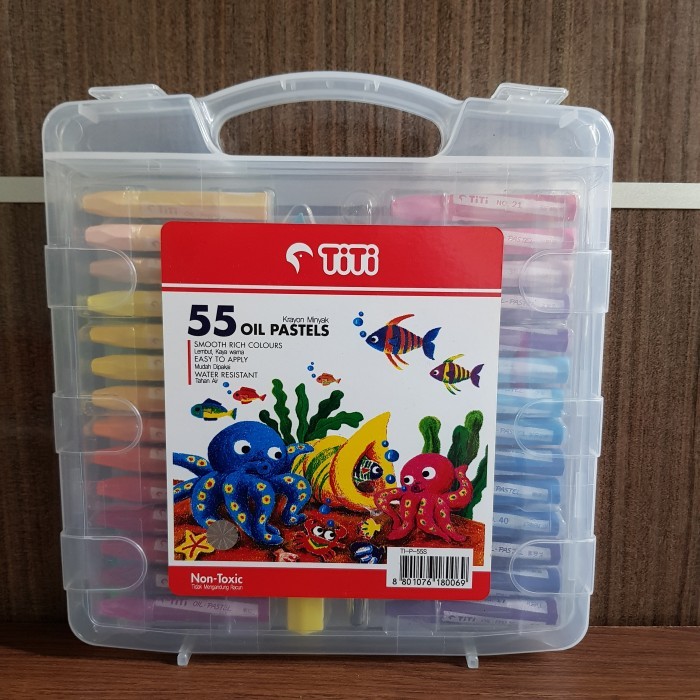 

TERBARU! TITI Krayon Minyak 55 Oil Pastels TI-P-55s