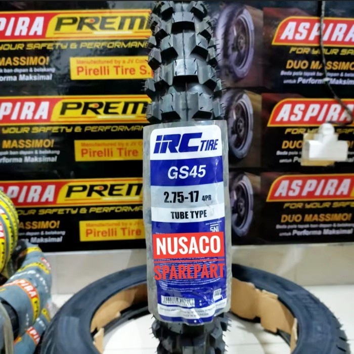 Ban Luar Trail Irc 275 - 17 300 -17 Gs45 Ban Luar Trail Ring 17