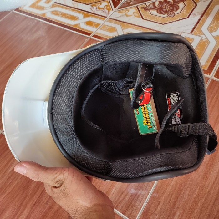 Helm Honda Gl Pro Cdi Repro Krem Helm Retro Honda Gl Pro Series