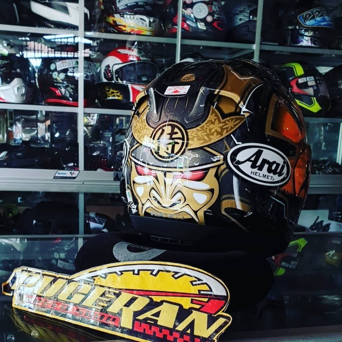 Helm Arai Rx7X Pedrosa Samurai Spirit
