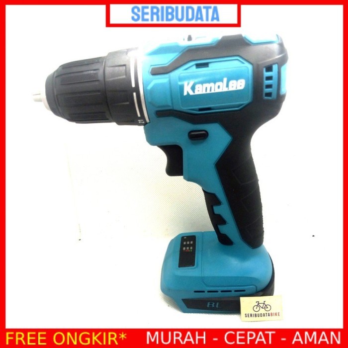 Termurah KAMOLEE brushless Cordless drill bor 10mm