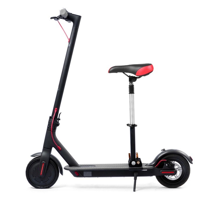 TERBARU Skuter listrik otoped 8.5inch dan sadel/jok foldable electric scooter BISA GRAB