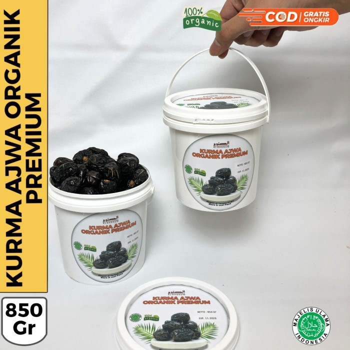 

Kurma Ajwa Ember 850gr original - kurma ajwa aliyah jumbo ajwa madinah