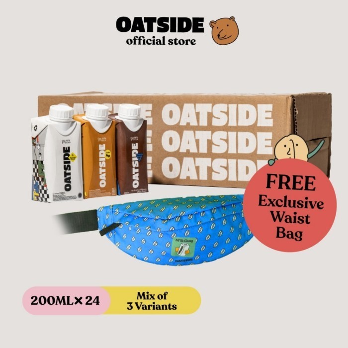 

TERLARIS TERLARIS OATSIDE MIX CAP OAT MILK BARISTA BLEND CHOCOLATE COFFEE 200ML (24PCS) (KEMASAN