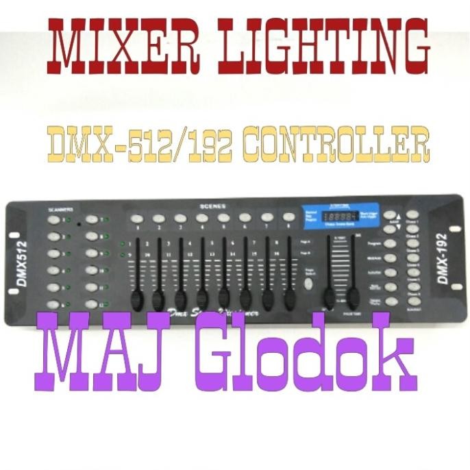 Mixer lighting DMX512 Black