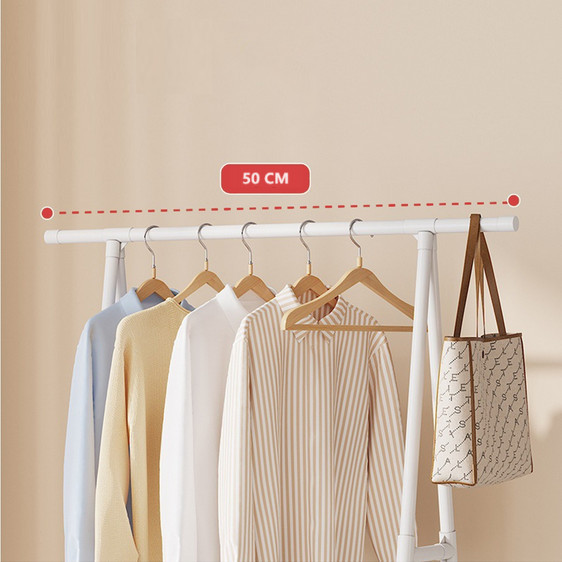 RAK TRIANGLE STAND HANGER RAK BAJU GANTUNG AESTHETIC RAK BUKU
