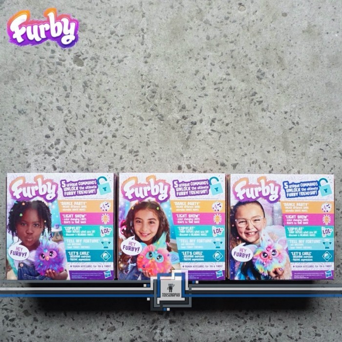 Furby Interactive Toys Plush Bisa Connect Electronic Boneka Linkimals