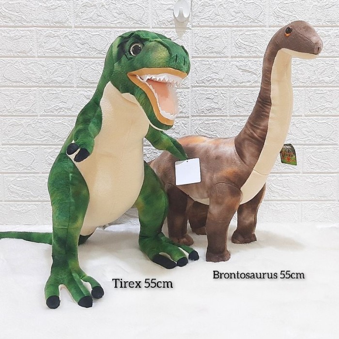 Boneka Dinosaurus Tirex Ori Seulgi Jumbo / Boneka t-rex Besar Brontosaurus