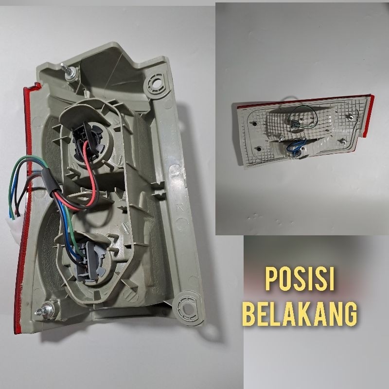 lampu rem belakang luxio / reflektor luxio / stoplamp lampu bagasi luxio