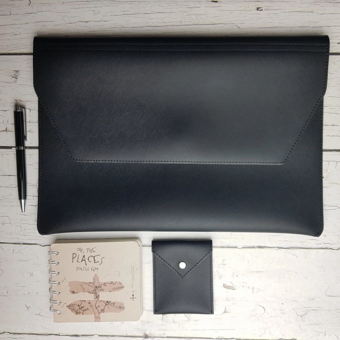 

TERBARU! Map A4 Folio Kulit Sintetis Document Keeper Map Folder Organizer