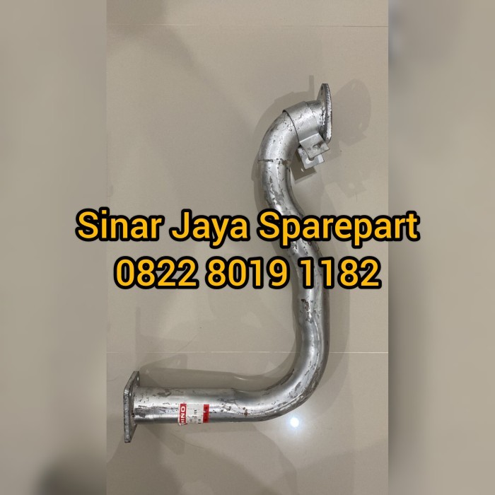 Pipa Leher Knalpot Atau Leher Angsa Dyna Saurus 130HT Hino Dutro 130HT