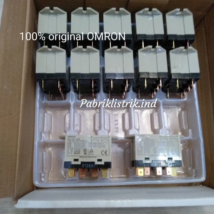 Relay G7L 2A TUB 25A coil 220v AC Omron original spare part AC Daikin