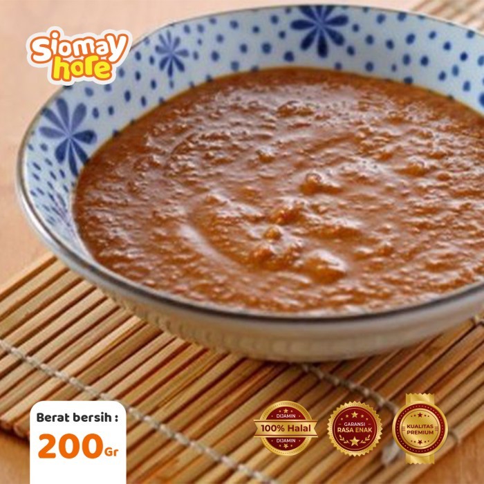 

BERMUTU Extra Bumbu Kacang Siomay