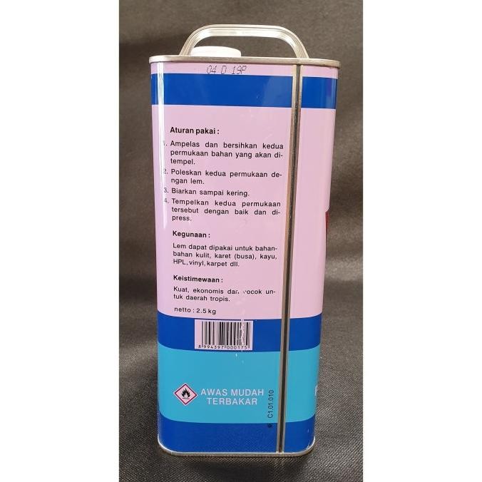 

Promo Lem Fox Biru 1 Galon (2.5 kg) - Lem Kuning Busa Kulit Vinyl COD