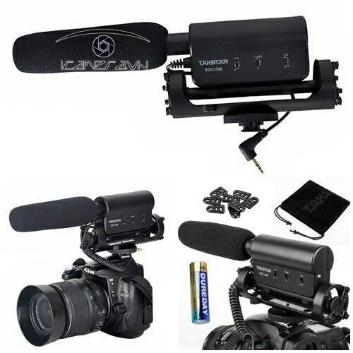 VLOGGER SHOTGUN PROFESIONAL MIC CAMERA DSLR MIRRORLESS AND CAMCORDER
