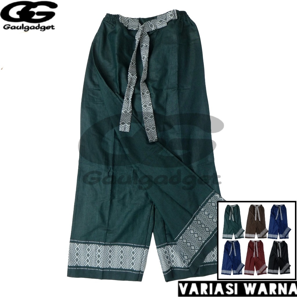 Sarung Celana Alat Sholat Santri Pondok Ramadhan Bocah Bordir Anak Lembut Jahitan Rapi Jumbo Sd Moti