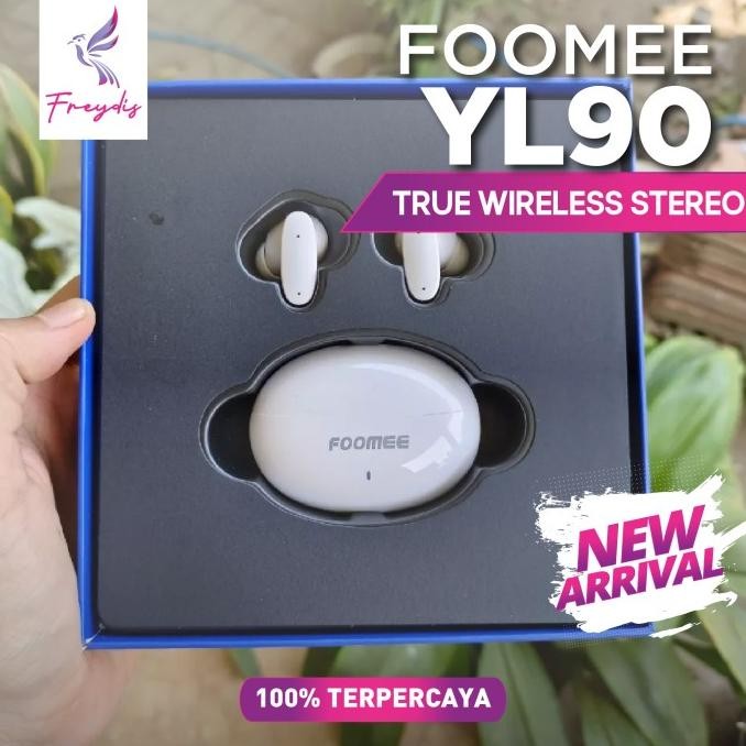 Original Foomee Yl90 Tws Bluetooth V5.3 13Mm Garansi Resmi