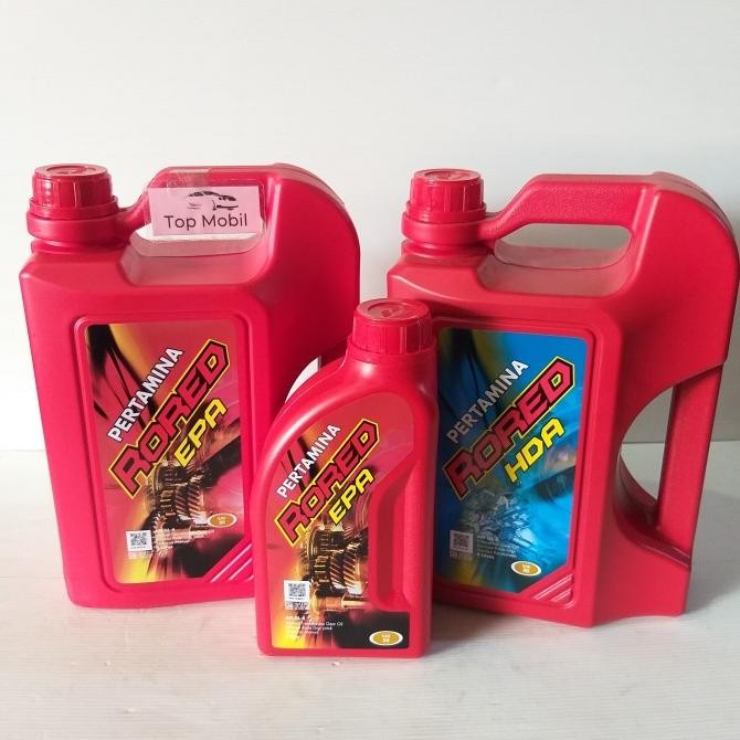 Oli Transmisi Pertamina Rored EPA SAE 90 GL-4 / HDA SAE 90 GL-5 Berkualitas