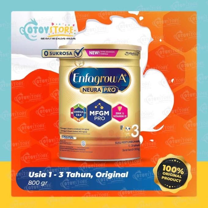 

Enfagrow A+3 Rasa 800G Smartlock Termurah