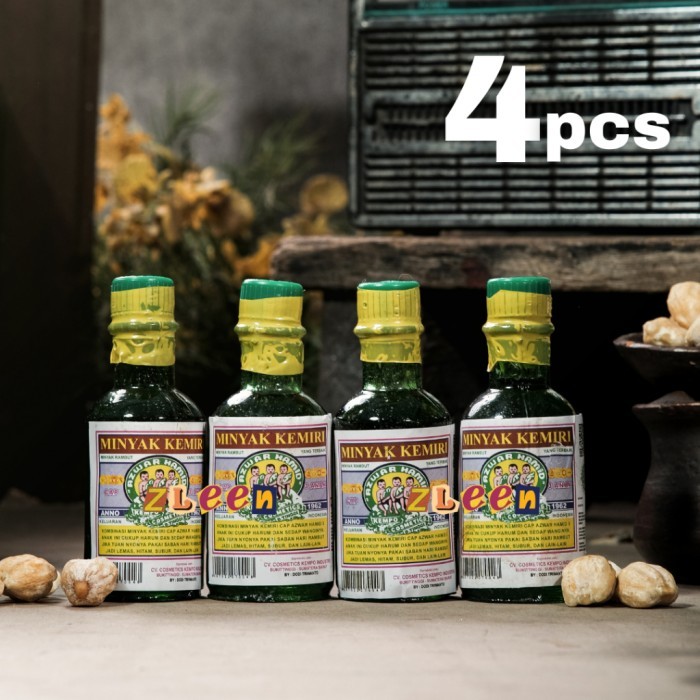 

TERBATAS [4 PCS] Minyak Kemiri Cap 3 Anak CKI Asli Minyak Rambut Original