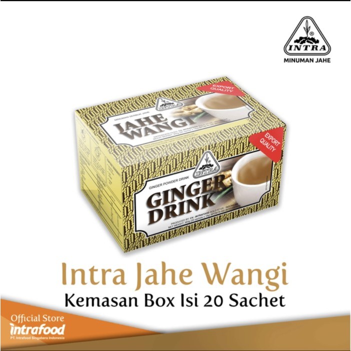 

TERLENGKAP Jahe wangi - 1 box isi 20 sachet