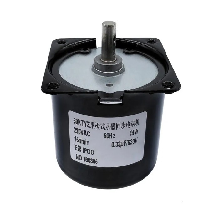 PERMANENT MAGNET SYNCHRONOUS MOTOR 60KTYZ SPEED REDUCER MOTORS AC220V