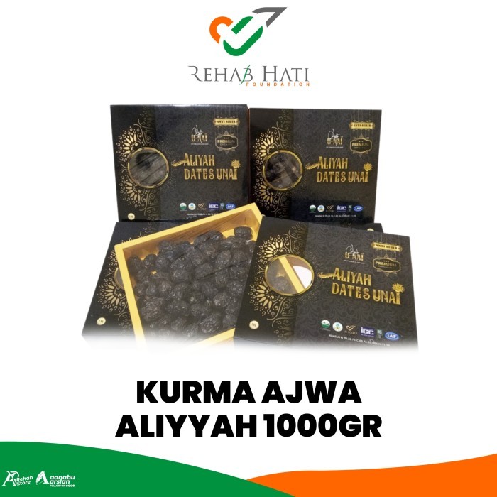 

Terlaris Kurma Ajwa Aliyah Unai Organik 1+ 1Kg