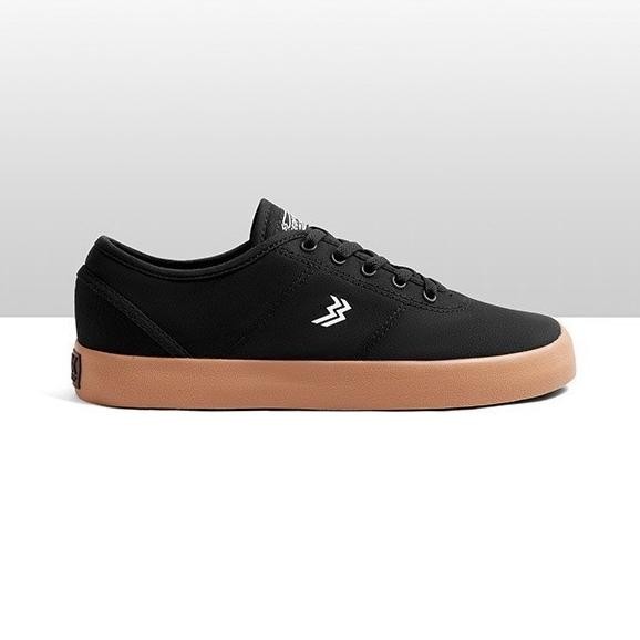 chr geoff max - ethan black gum | sepatu pria wanita sneakers casual sekolah kuliah