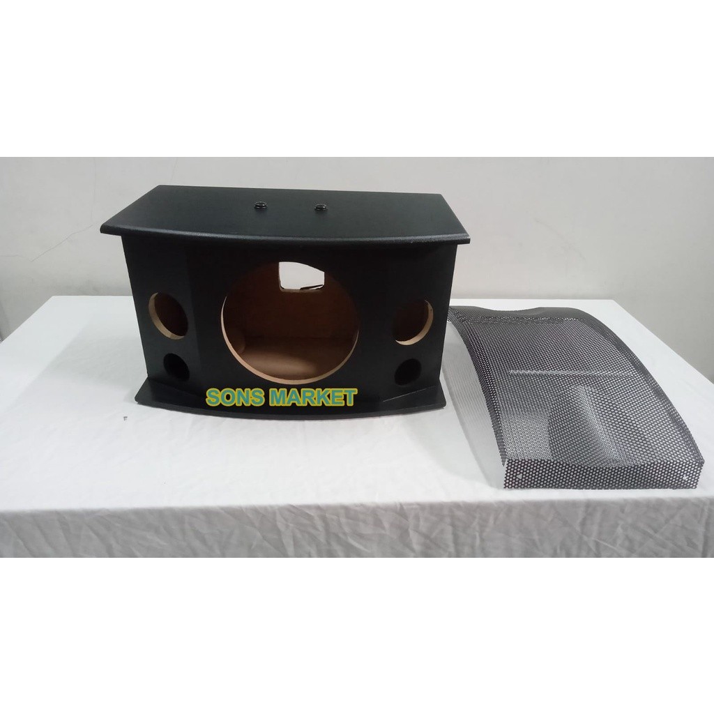 BOX SPEAKER 8 inch MODEL BMB + RAM JARING BOX KOSONG MODEL BMB 8in