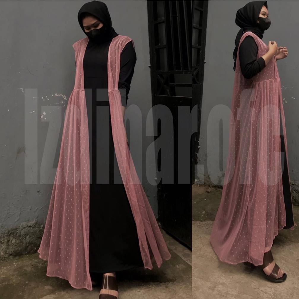 SPECIAL Basicly Dot outer lace / outer  brukat tile panjang / outer tile kondangan / outer brokat ko