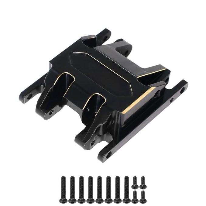 Brass Center Skidplate Gearbox Mount  Traxxas TRX4M TRX-4M 1/18 RC Crawler Car Upgrade Parts