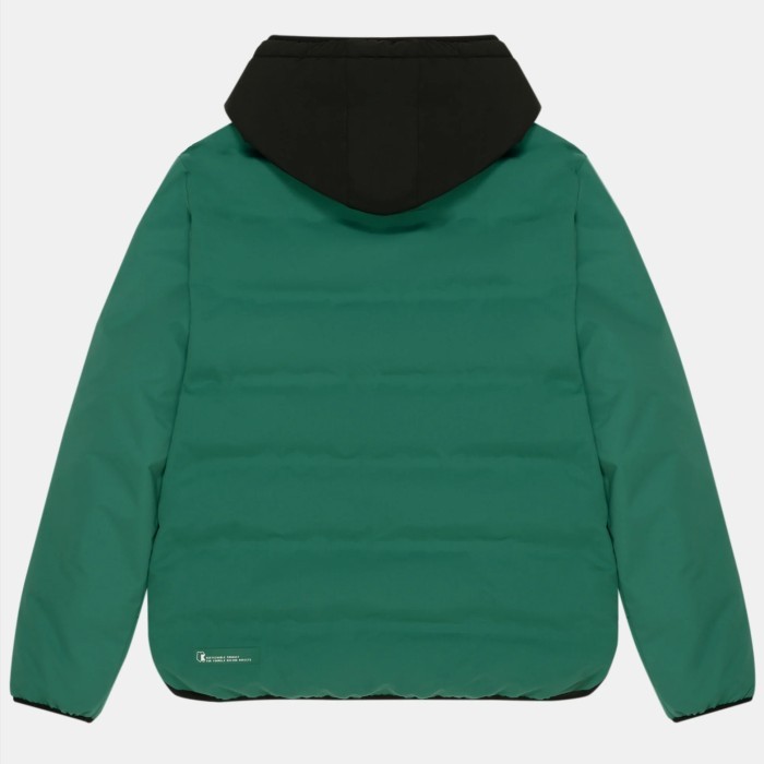 Aston Martin F1 2024 Kimoa Fernando Alonso Padded Puffy Jacket Green. Jaket Pria Formula 1