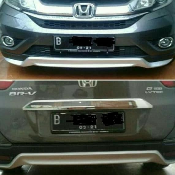 Body Kit Skidplate Skid Plate Depan Belakang BRV Original