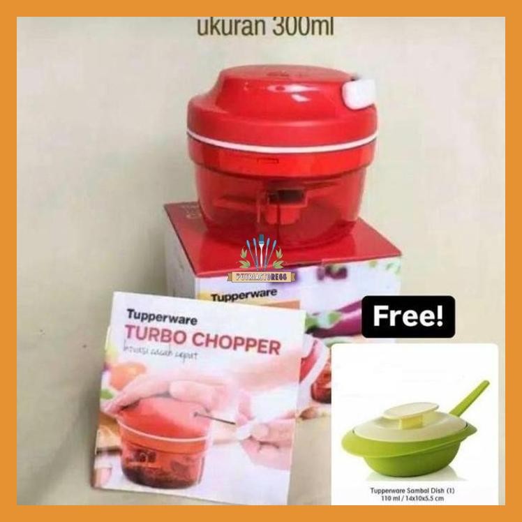 TURBO CHOOPER TUPPERWARE, INOVASI MENCACAH LEBIH CEPAT