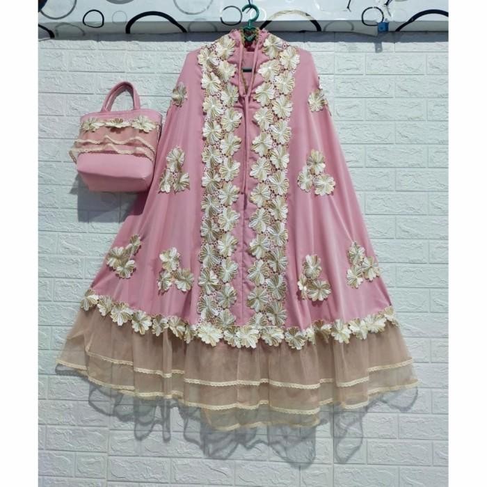 Mukena renda mewah terbaru 2022 mukena brukat murah lembut premium