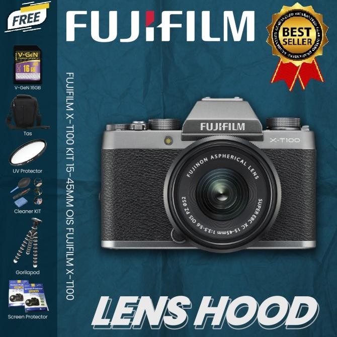Fujifilm X-T100 Kit 15-45Mm Ois Fujifilm X-T100 (Paket)