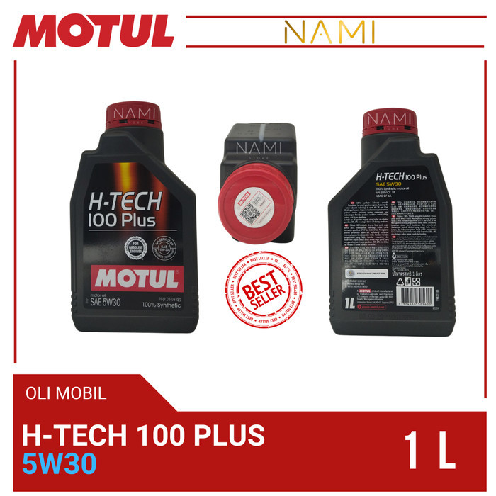 Oli Motul H-Tech 100 Plus Sae 5W30 (1L) - Original