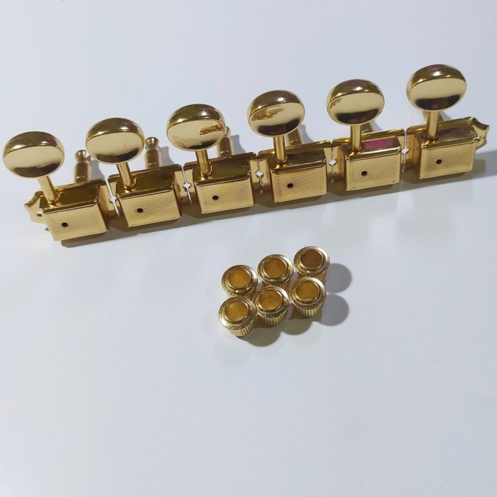 Dryer Vintage Telecaster Stratocaster Guitar Tuner Gold Chrome Part
